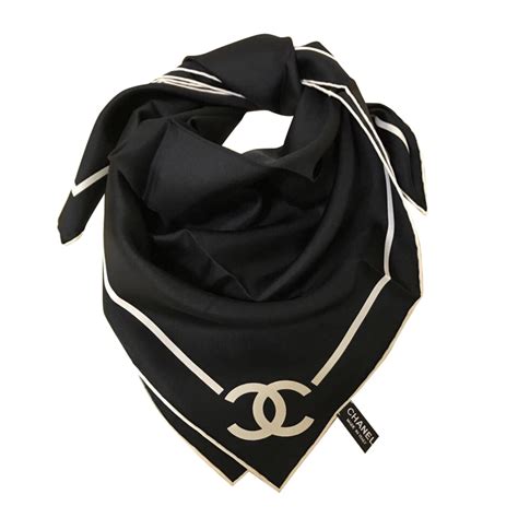 foulard soie chanel vintage